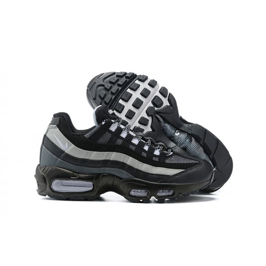 Sports Shoes Nike Air Max 95 TT (M) Black White and Grey 
