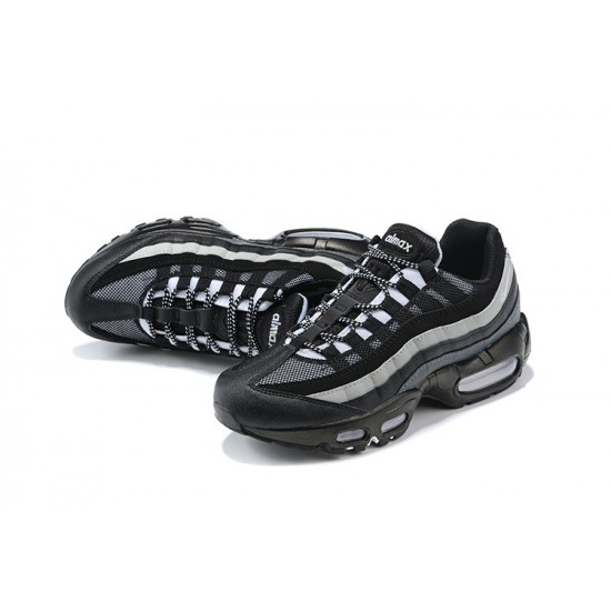 Sports Shoes Nike Air Max 95 TT (M) Black White and Grey 