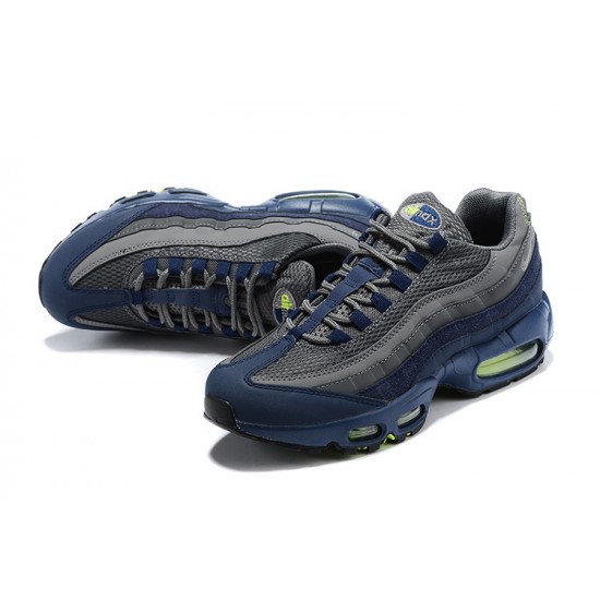 Sports Shoes Nike Air Max 95 TT (M) Grey Blue and Black Black DA1504-400 