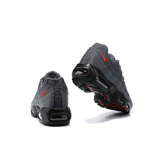 Sports Shoes Nike Air Max 95 TT (M) Grey Red and Black