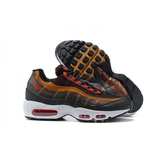 Sports Shoes Nike Air Max 95 TT (M) Grey Red and Brown 