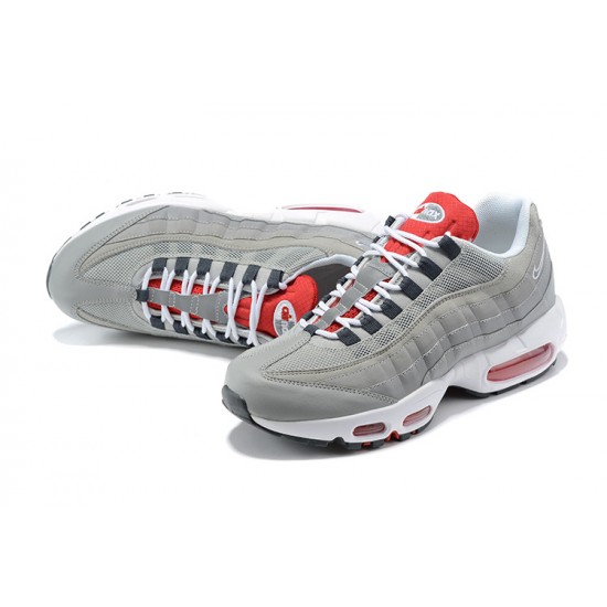 Sports Shoes Nike Air Max 95 TT (M) Grey White and Red 