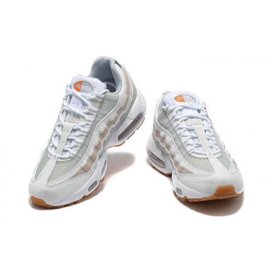 Sports Shoes Nike Air Max 95 TT (M) White Grey and Orange DM0011-100 