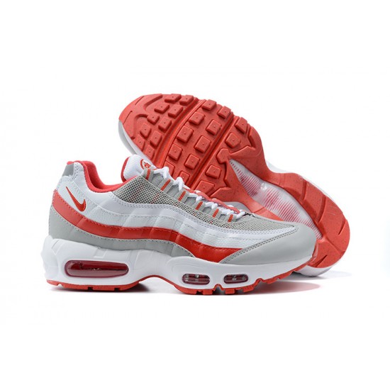 Sports Shoes Nike Air Max 95 TT (M) White Red and Grey