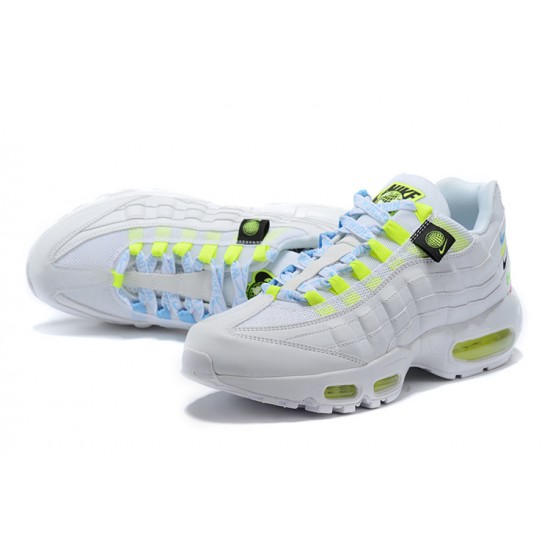 Sports Shoes Nike Air Max 95 TT (W/M) Worldwide White Yellow CV9030-100