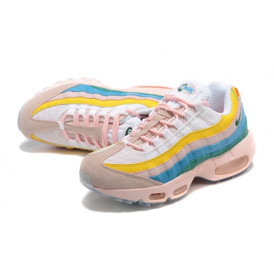Sports Shoes Nike Air Max 95 TT (W) Yellow Pink White DQ9323-200