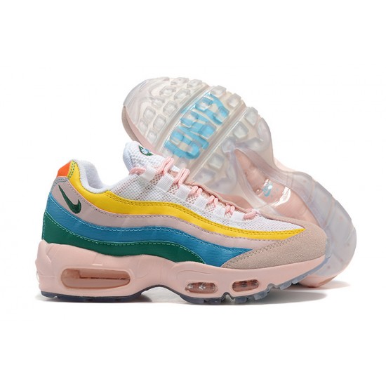 Sports Shoes Nike Air Max 95 TT (W) Yellow Pink White DQ9323-200