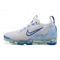 Sports Shoes Nike Air VaporMax 2021 Flyknit (W/M) White and Blue
