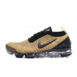Sports Shoes Nike Air VaporMax Flyknit 3 (W/M) Black Yellow  AJ6900-006