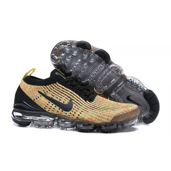 Sports Shoes Nike Air VaporMax Flyknit 3 (W/M) Black Yellow  AJ6900-006