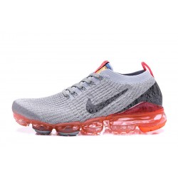 Sports Shoes Nike Air VaporMax Flyknit 3 (W/M) Grey Red AJ6900-600