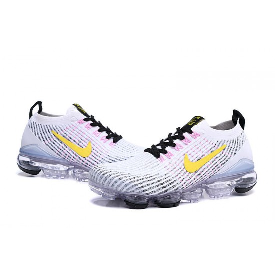 Sports Shoes Nike Air VaporMax Flyknit 3 (W/M) White Yellow AJ6900-103