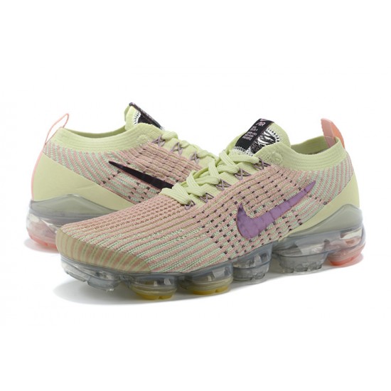 Sports Shoes Nike Air VaporMax Flyknit 3 (W/M) Yellow Black AJ6910-700