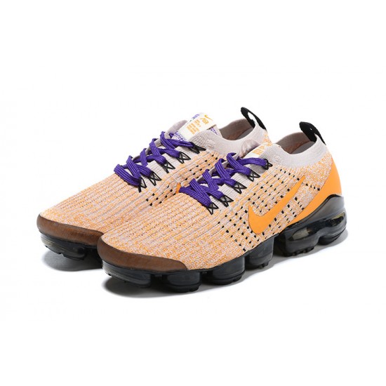 Sports Shoes Nike Air VaporMax Flyknit 3 (W/M) Yellow Purple AJ6900-222