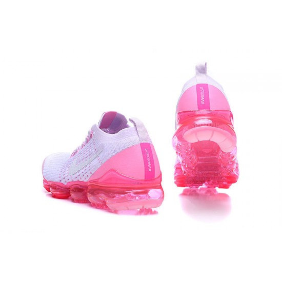 Sports Shoes Nike Air VaporMax Flyknit 3 (W) White Pink AJ6910-005