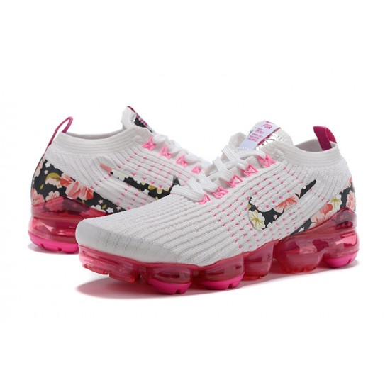 Sports Shoes Nike Air VaporMax Flyknit 3 (W) White Pink AJ6910-601