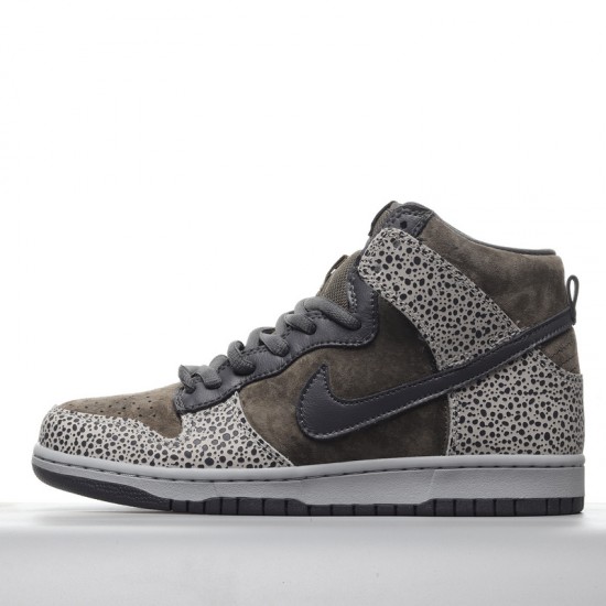 k Dunk High Safari Sable Green 306968-201 Green Shoesfor Men