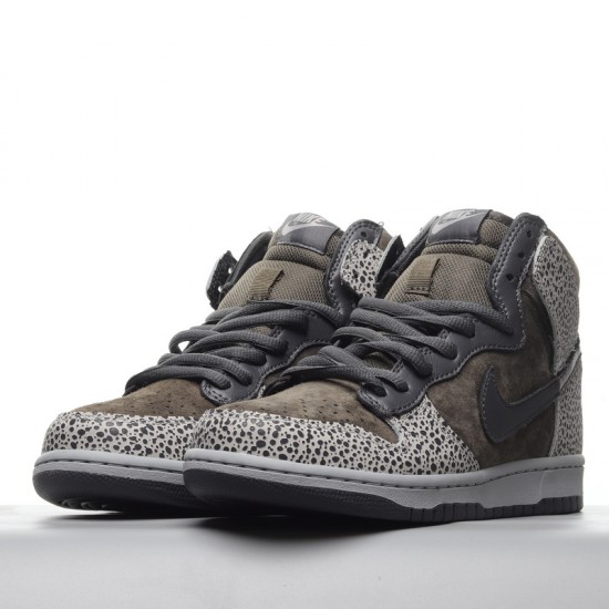 k Dunk High Safari Sable Green 306968-201 Green Shoesfor Men