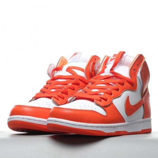 Nike Dunk High Syracuse 850477-101 Orange White Nike Dunk Rep