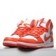 Nike Dunk High Syracuse 850477-101 Orange White Nike Dunk Rep