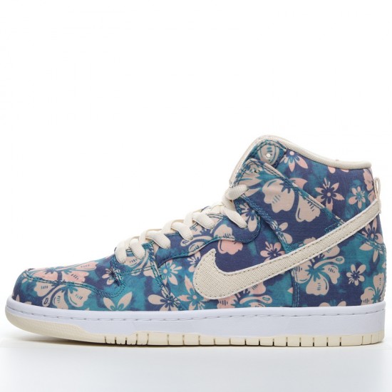 Nike SB Dunk High Hawaii CZ2232-300 Blue White Nike Dunk Rep