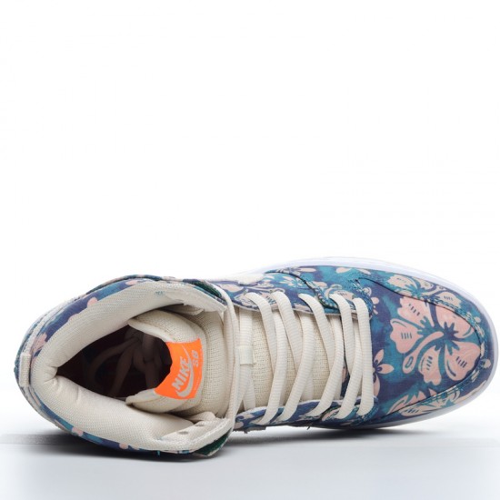 Nike SB Dunk High Hawaii CZ2232-300 Blue White Nike Dunk Rep