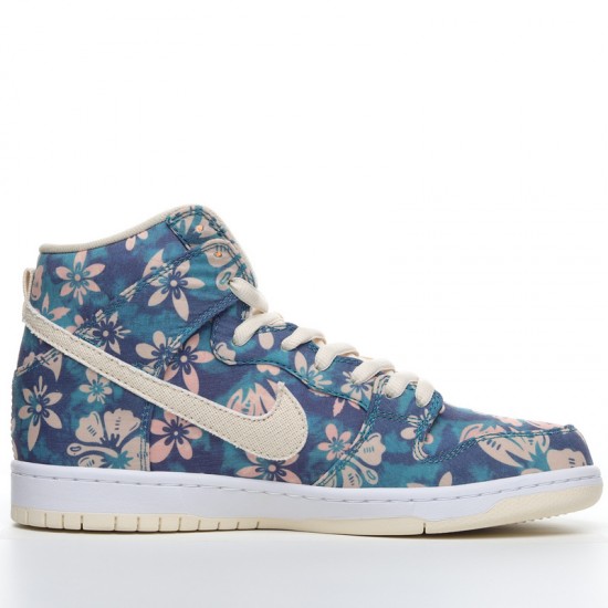 Nike SB Dunk High Hawaii CZ2232-300 Blue White Nike Dunk Rep
