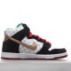 Nike SB Dunk High Pro Black Sheep Paid in Full 313171-170 Balck White Nike Dunk Rep