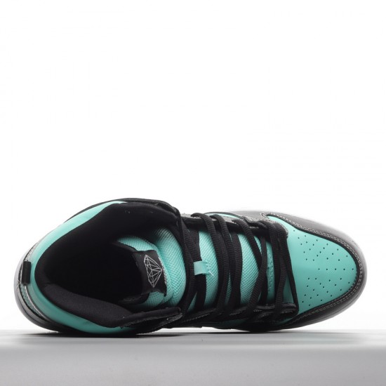 Nike SB Dunk High Pro Tiffany 653599-400 Green Black Nike Dunk Rep