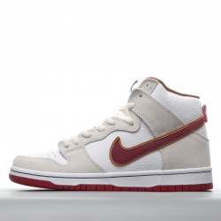 Nike SB Dunk High Team Crimson CV9499-100 red White Nike Dunk Rep
