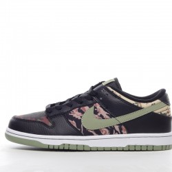 Nike Dunk Low Black Multi Camo DH0957-001 black Green Nike Dunk Rep
