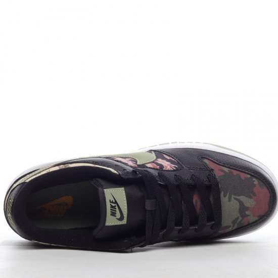 Nike Dunk Low Black Multi Camo DH0957-001 black Green Nike Dunk Rep