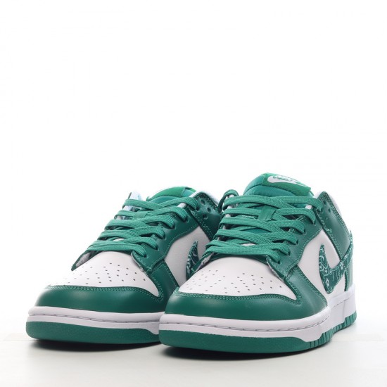 Nike Dunk Low ESS Green Paisley DH4401-102 Green Nike Dunk Rep