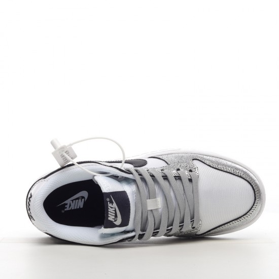 Nike Dunk Low Retro World Champ DR9511-100 Black White Nike Dunk Rep