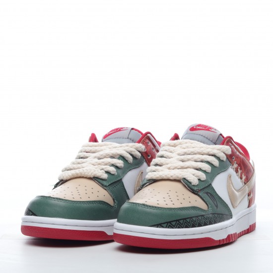 Nike Dunk SB Low Medium Grey DD1391-002 green red Nike Dunk Rep