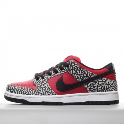 Nike Dunk SB Low Supreme Cement 2012 313170-600 red black Nike Dunk Rep