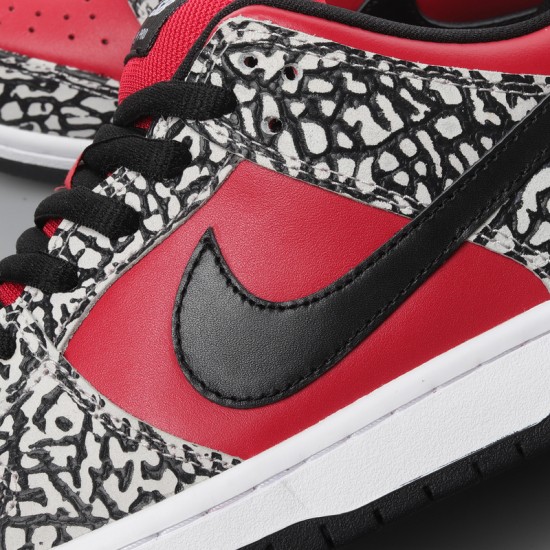 Nike Dunk SB Low Supreme Cement 2012 313170-600 red black Nike Dunk Rep