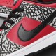 Nike Dunk SB Low Supreme Cement 2012 313170-600 red black Nike Dunk Rep