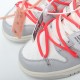 Nike Dunk Low x Off-White™Lot 6 of 50 DM1602-110 Pink Gray Shoes