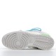 Nike Dunk Low Off-White“04 of 50”OW DM1602-115 Blue Gray Shoes