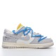 Nike SB Dunk Low Off-White Lot 10 of 50 DM1602-112 Blue Gray Shoes