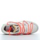 Nike SB Dunk Low Off-White Lot 11 of 50 DJ0950-108 Orange Gray Shoes
