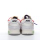 Nike SB Dunk Low Off-White Lot 13 of 50 DJ0950-110 Red Gray Shoes