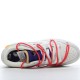 Nike SB Dunk Low Off-White Lot 13 of 50 DJ0950-110 Red Gray Shoes