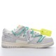 Nike SB Dunk Low Off-White Lot 14 of 50 DJ0950-106 Green Gray Shoes