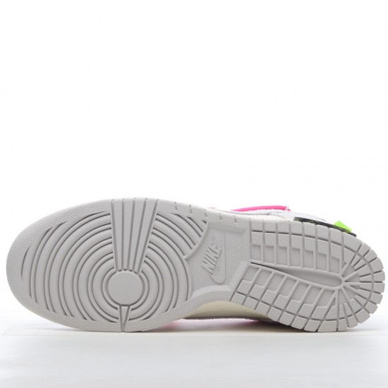 Nike SB Dunk Low Off-White Lot 17 of 50 DJ0950-117 Pink Gray Shoes