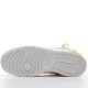 Nike SB Dunk Low Off-White Lot 29 of 50 DM1602-103 Yellow Gray Shoes