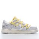 Nike SB Dunk Low Off-White Lot 29 of 50 DM1602-103 Yellow Gray Shoes