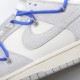 Nike SB Dunk Low Off-White Lot 32 of 50 DJ0590-104 Blue Gray Shoes