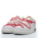 Nike SB Dunk Low Off-White Lot 33 of 50 DJ0950-118 Red Gray Shoes